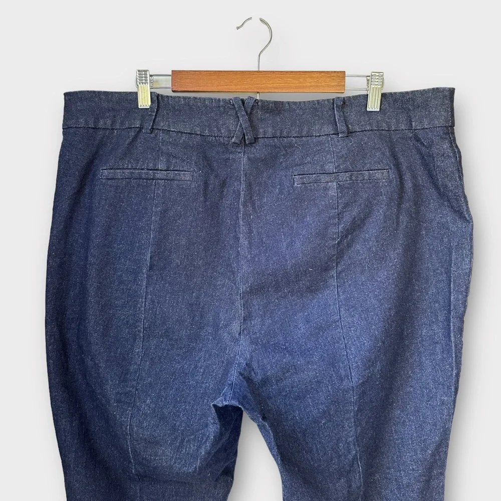 Anthropologie A+ The Essential Slim Denim Trouser Jeans, size 20W - Picture 4 of 7